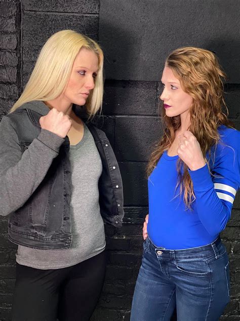 Girlfightclub Chloe pandemonium vs blue eyed devil.